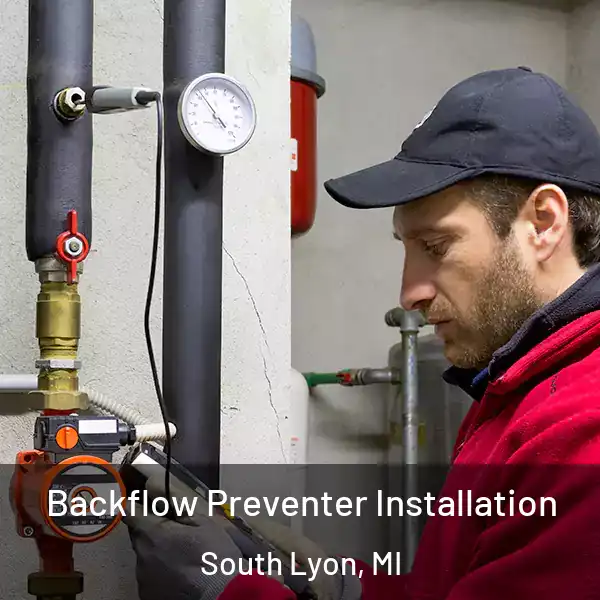  Backflow Preventer Installation South Lyon, MI