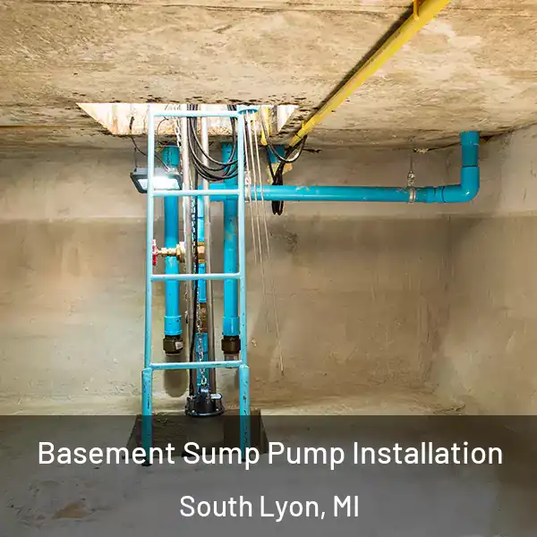  Basement Sump Pump Installation South Lyon, MI