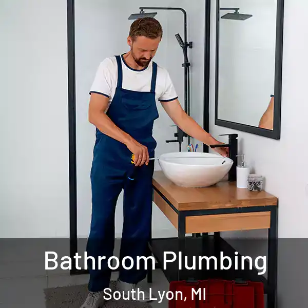  Bathroom Plumbing South Lyon, MI