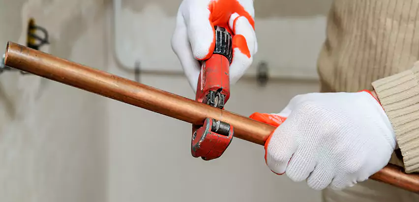 Temporary Copper Pipe Repair South Lyon, MI