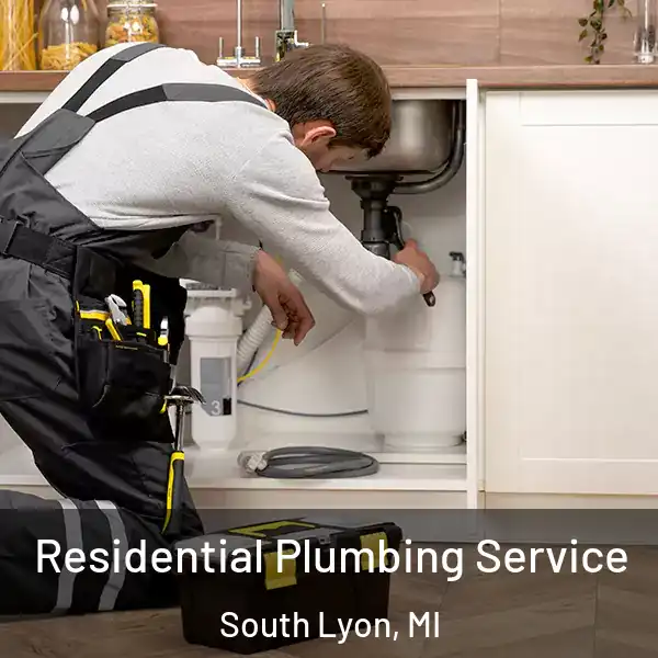  Residential Plumbing Service South Lyon, MI