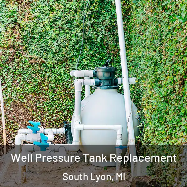  Well Pressure Tank Replacement South Lyon, MI